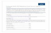 Colorado NMA EPA Regulation Issue Survey Results 060914
