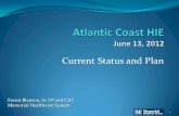 iHT2 Health IT Summit in Ft. Lauderdale 2012 –Atlantic Coast Health Information Exchange (ACHIE)