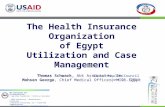 The Health Insurance Organization of Egypt: Utilization and Case Management