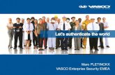 DSS ITSEC Conference 2012 - VASCO Authenticates The World