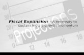 Fiscal Expansion of India