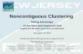NJ Future Noncontiguous Cluster Webinar II Introduction Sturm