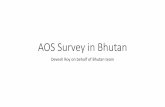 IFPRI -AOS Survey in Bhutan