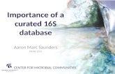 The benefits of environment specific curation of the public databases for taxonomic assignment