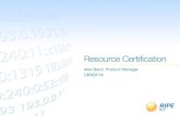 Resource Certification