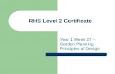 RHS level 2 certificate year 1 week 27 presentation