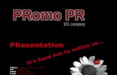 Promo PR btl presentation