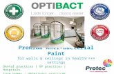 Introducing: Optibact premium anti bacterial paint