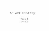 Ap art history term 3 test 5