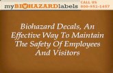 Biohazard Decals, An Effective Way To Maintain The Safety Of Employees And Visitors