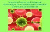 Infection control, communicable disease, universal precaution volunteers