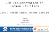 CRM Implementation in Indian Utilities - Case on NDPL