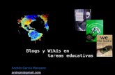 Blogs Y Wikis En Tareas Educativas