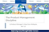 The Product Management Discipline