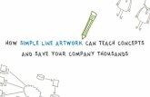How Simple Line Art Can Teach Concepts and Save Your Company Thousands