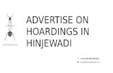 Hoardings in Hinjewadi