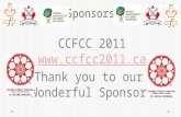 CCFCC 2011 Sponsors