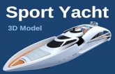 Sport Yacht 3D Model