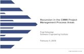 Recursion in the CMMI Project Management Process Areas