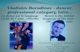 Vladislav Borodinov - dancer, professional category, latin…