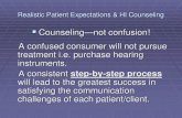 HIS 140 - Realistic Patient Expectations and HI Counselling