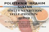 Politeknik ibrahim sultan hh514 nutriton