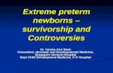 Extreme preterm newborns – survivorship and controversies