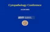 Cytopathology Conference 10/20/05 - Case 6