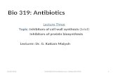 Antibiotics Lecture 03
