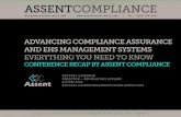 Advancing Compliance Assurance and EHS Management Systems