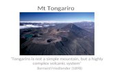 Mt Tongariro   Key Features