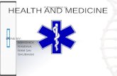 Health and medicine 1