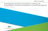 Helpful Information About Health Information Exchanges (HIEs)