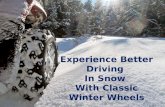 Experience Better Driving In Snow With Classic Winter Wheels