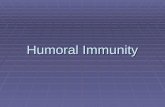 Humoral immunity