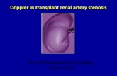 Part 4 doppler usg of renal artery stenosis in transplant kidney