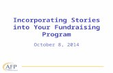 Incorporating Stories into your Fundraising Program