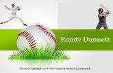 Randy Dunnett- Finish Strong