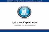 SBC 2012 - Software Exploitation (Nguyễn Chấn Việt)