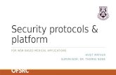 Security protocols & platform for wsn based medical applications
