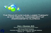 Role of LLLT in Androgenetic Alopecia