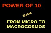 Power Of 10   From Micro To Macro Cosmos