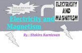 Shakira's Electricity and Magnetism Presentation