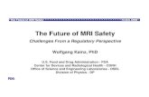 The Future Of Mri Safety W Kainz 13 Jul2009