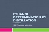 Ethanol determination by distillation (2)