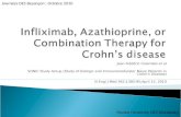 Infliximab azathioprine or combination therapy