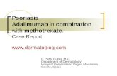 Adalimumab in combination with methotrexate