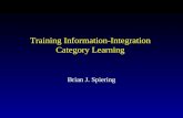 Training information-integration category learning