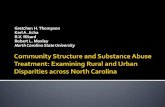 Community Structure and the Intersectionality of Race, Gender and Rurality in Availability of Substance Abuse Treaments