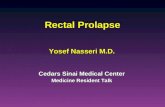 Rectal Prolapse - Cedars Sinai Medical Center - Medicine Resident Talk